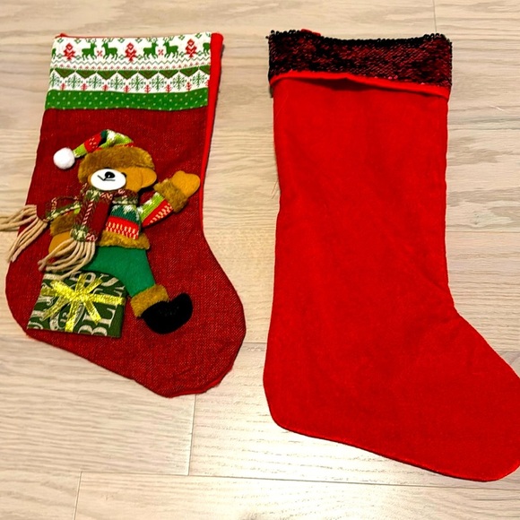 Christmas decorations 2 items - Picture 1 of 1